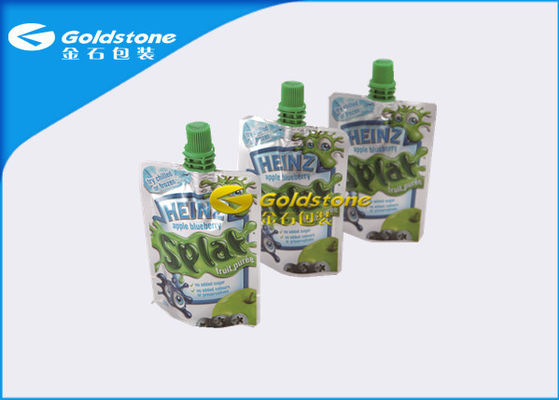 ของเหลวยืนขึ้นกระเป๋าถุงบรรจุด้วย Spout, Polymer อาหารบรรจุภัณฑ์ Doy Pack