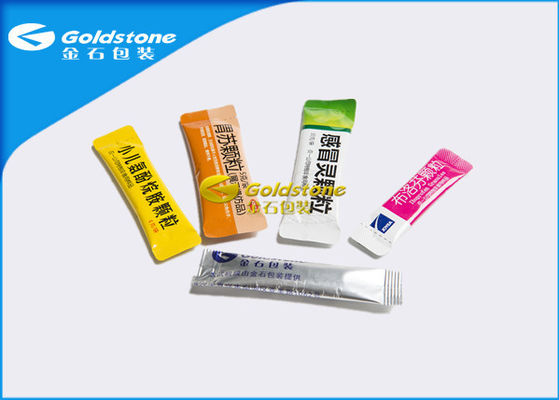 ความต้านทานต่อความชื้น Baby Formula Stick Packs ย้อนกลับฟิล์มหลายโครงสร้าง