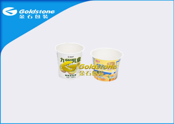 PS วัตถุดิบถ้วยโยเกิร์ตพลาสติกหลายถ้วย Coextrusion ถ้วยขนมพลาสติก