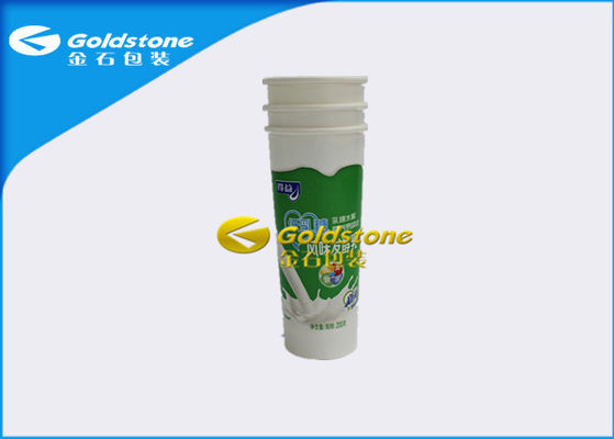 พลาสติกบรรจุโยเกิร์ตถ้วย, เย็นเติมถ้วยนม Milkshake