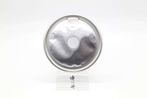 One Way Breathable Valve ปลายเปิดได้ง่าย, Peelable Coffee Tin สามารถฝาปิด BPA Free